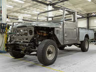 The FJ Company Toyota Land Cruiser 1981 FJ45-297029 Medium Blue